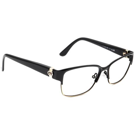 gucci gg 4238 cqy 15|Gucci Eyeglasses GG 4238 0ZJ Dark Brown/Gold Square Frame .